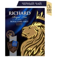 Чай Richard Royal Earl Grey черный ароматизированный 100 пакетиков 1 шт