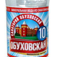 Вода минеральная обуховская-10 2л 1 шт