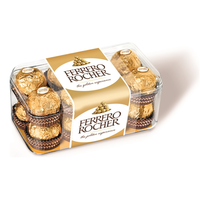 Конфеты Ferrero Rocher из молочного шоколада с начинкой из крема и лесного ореха, 200г 1 шт