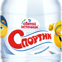 Вода питьевая Святой Источник Спортик негазиованная 330мл 1 шт